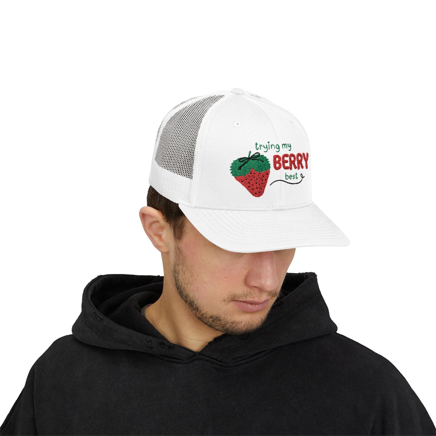 Trying My BERRY Best Trucker Hat