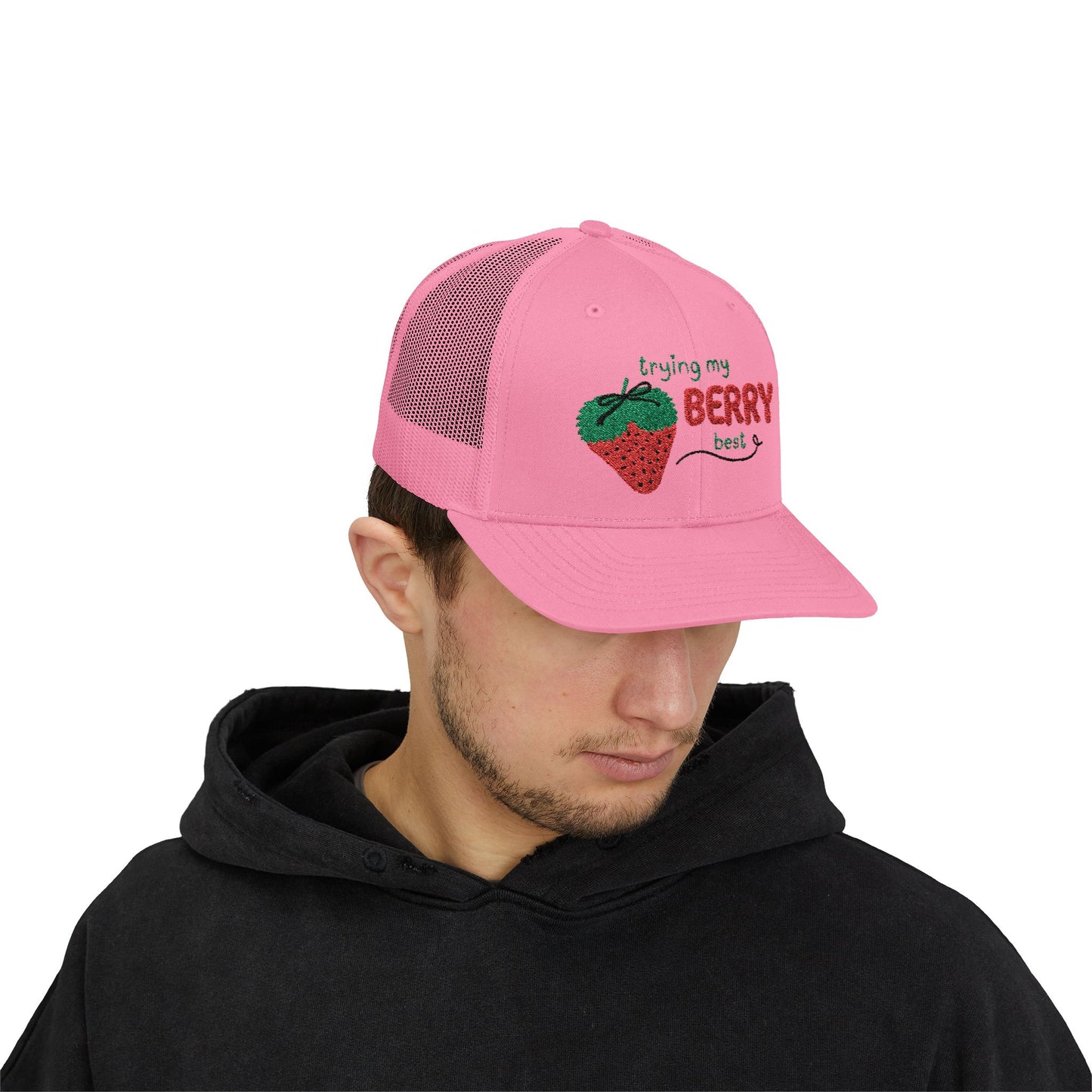 Trying My BERRY Best Trucker Hat